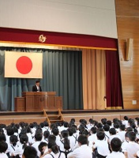 １学期　終業式