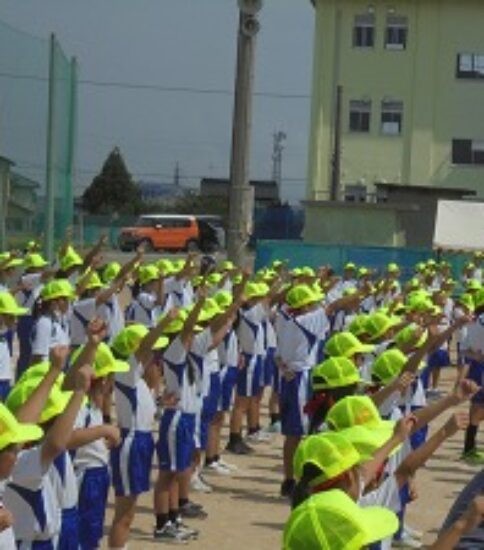 運動会は9月9日（土）予定通り行います